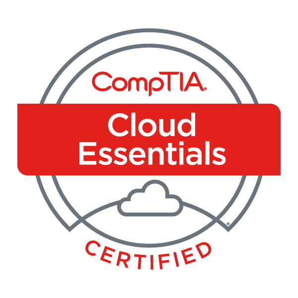 CompTIA Cloud Essentials badge